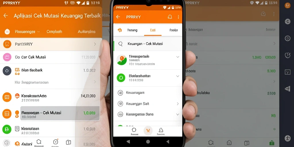 Tampilan antarmuka pengguna PPRRYY yang sederhana dan efisien.