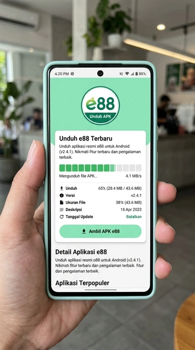 Unduh dan Instal APK e88 untuk Android Sekarang