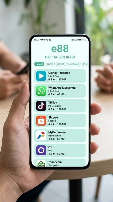 e88 — Pusat Akses Aplikasi Populer & Kanal Uji Terbaik