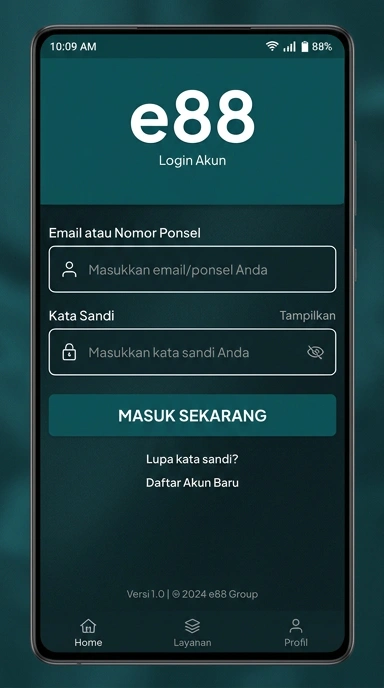 Masuk Akun e88: Panduan Lengkap